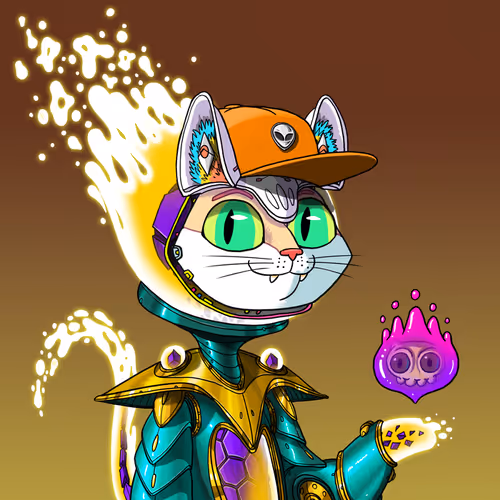 Alien Cat #8540