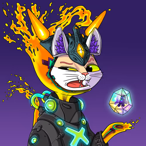 Alien Cat #7639