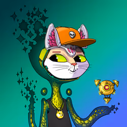 Alien Cat #518