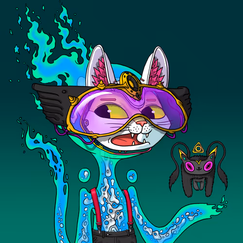 Alien Cat #7438