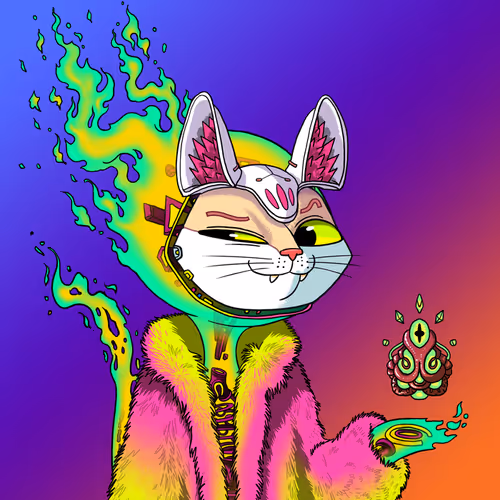 Alien Cat #664