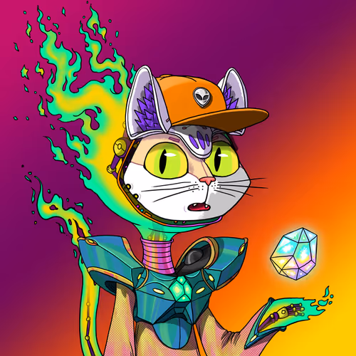 Alien Cat #9134