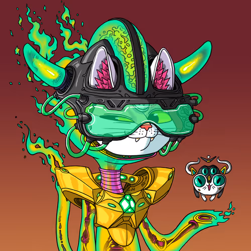 Alien Cat #4140