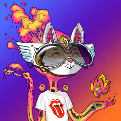 Alien Cat #8798