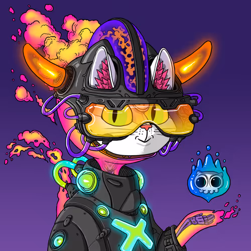Alien Cat #8797