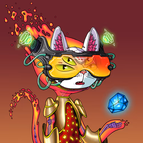 Alien Cat #7897