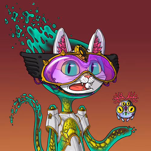 Alien Cat #7917