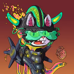 Alien Cat #1182