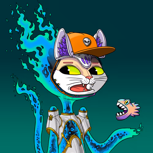 Alien Cat #10190