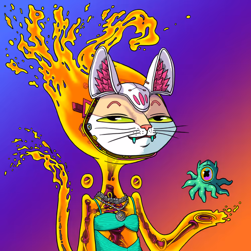 Alien Cat #5293