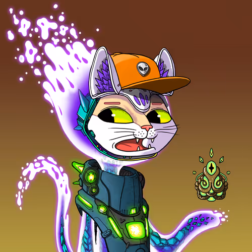Alien Cat #872