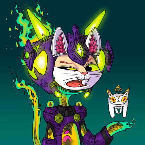 Alien Cat #9916