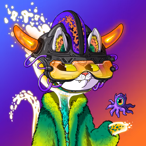 Alien Cat #2134