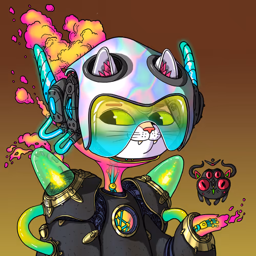 Alien Cat #7523