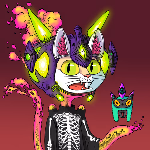Alien Cat #8488