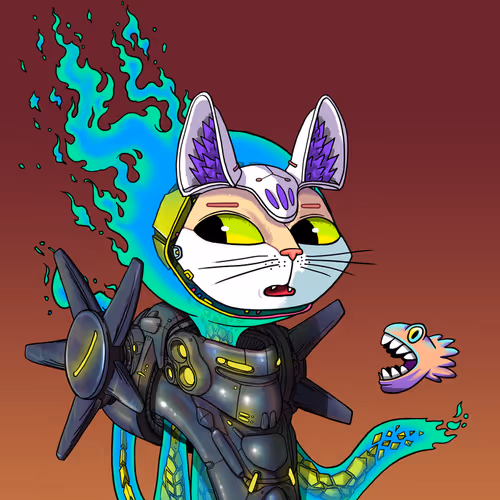 Alien Cat #3433