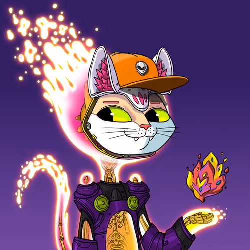 Alien Cat #1756