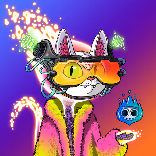 Alien Cat #8677