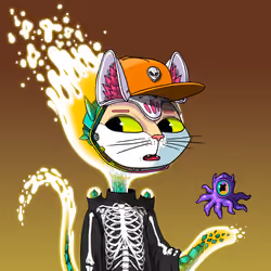 Alien Cat #9886
