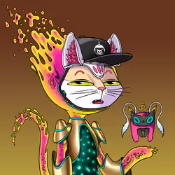 Alien Cat #2425