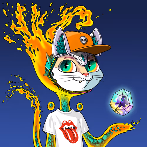 Alien Cat #3626