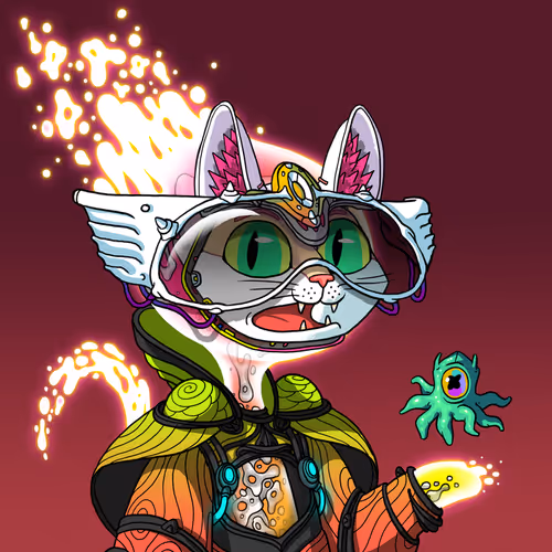 Alien Cat #5871