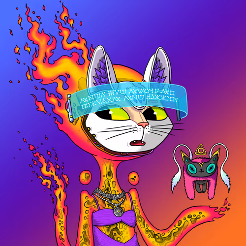Alien Cat #3747