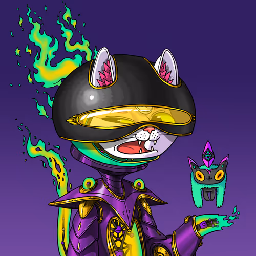 Alien Cat #8504