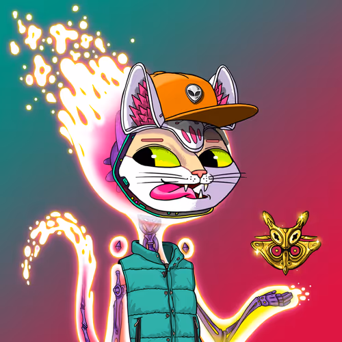 Alien Cat #7537