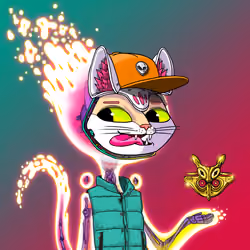 Alien Cat #7537
