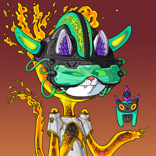 Alien Cat #8927