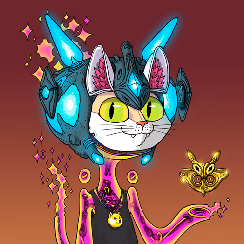 Alien Cat #7561