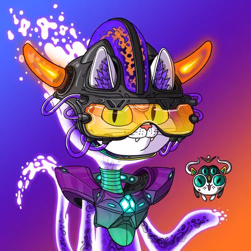 Alien Cat #7544