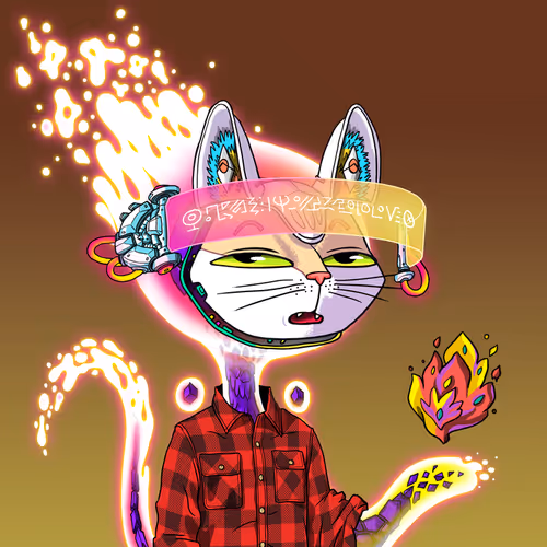 Alien Cat #1890