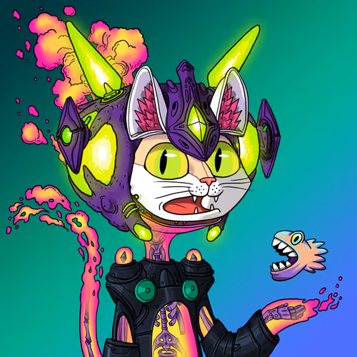 Alien Cat #1267