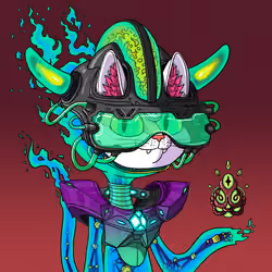 Alien Cat #8169