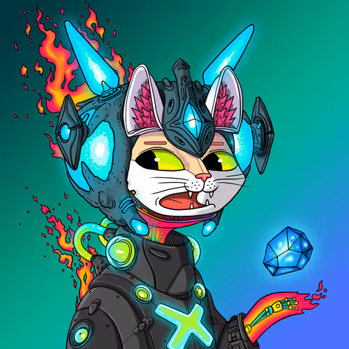 Alien Cat #9198