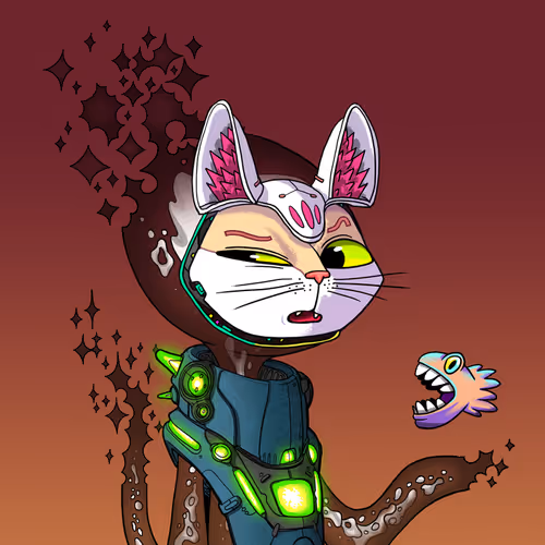 Alien Cat #7369