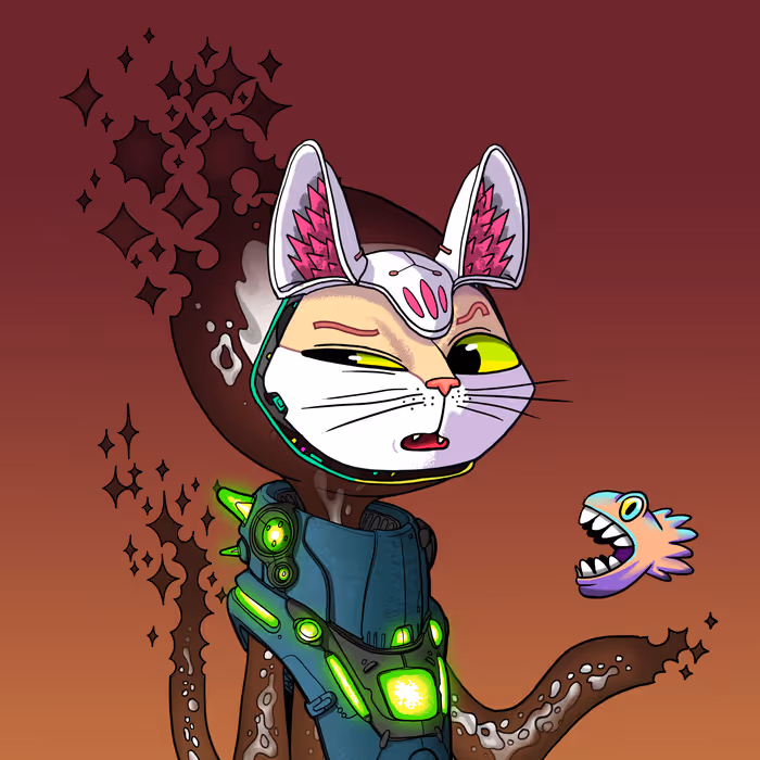 Alien Cat #7369