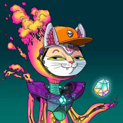 Alien Cat #6394