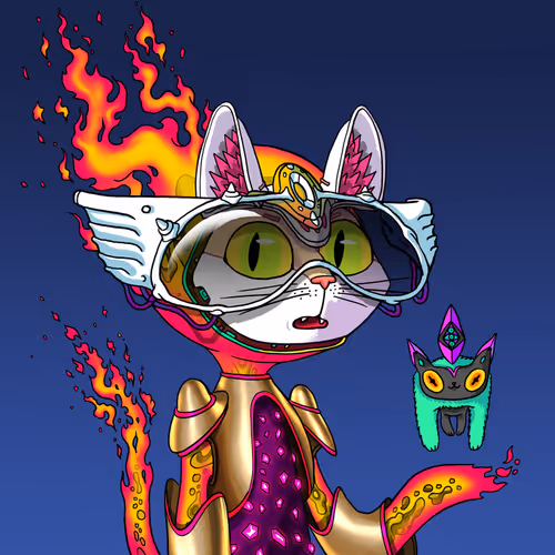 Alien Cat #851