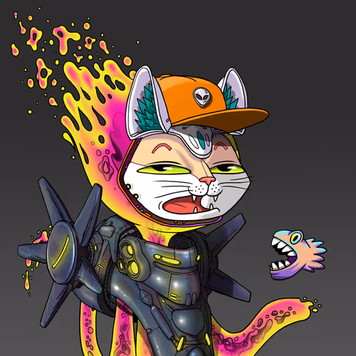 Alien Cat #7734