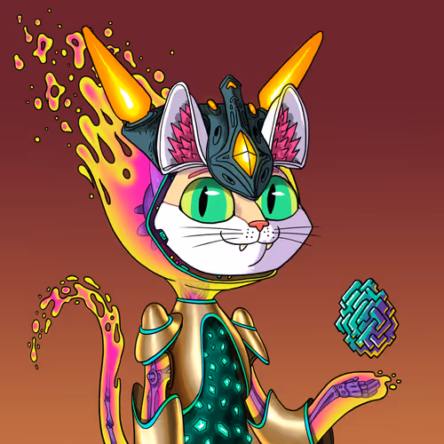 Alien Cat #2028