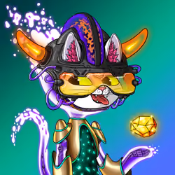Alien Cat #9981