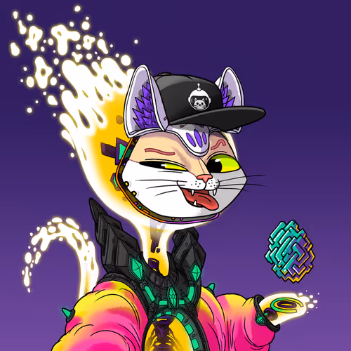 Alien Cat #9573