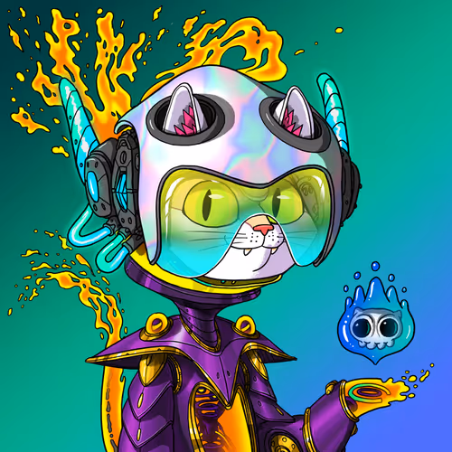 Alien Cat #1557