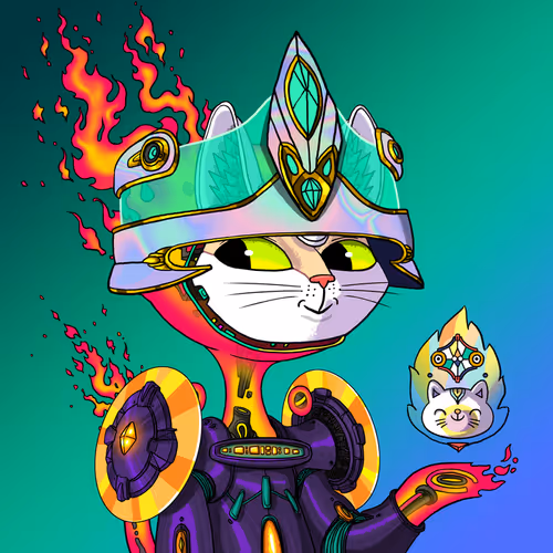 Alien Cat #1081