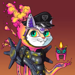 Alien Cat #8238