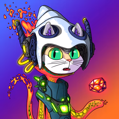 Alien Cat #7493