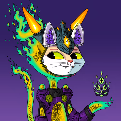 Alien Cat #8348